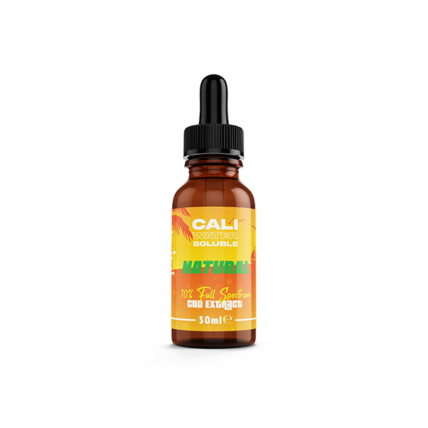 CALI 10% Water Soluble Full Spectrum CBD Extract Original 30ml - Natural