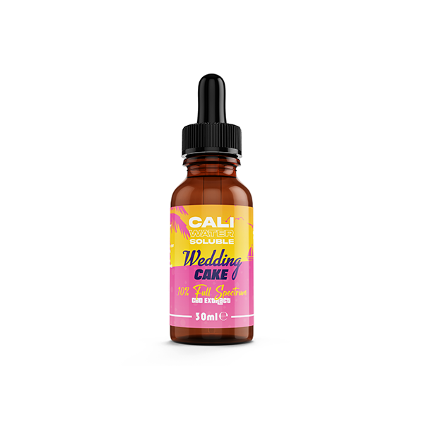 CALI 10% Water Soluble Full Spectrum CBD Extract Original 30ml - Wedding Cake