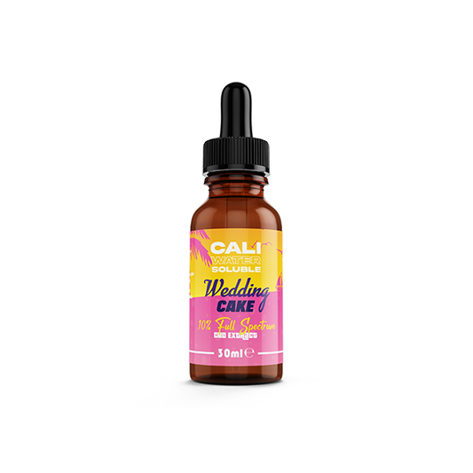 CALI 10% Water Soluble Full Spectrum CBD Extract Original 30ml - Wedding Cake