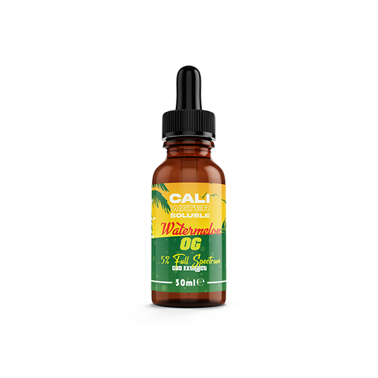 CALI 5% Water Soluble Full Spectrum CBD Extract Original 30ml - Watermelon OG