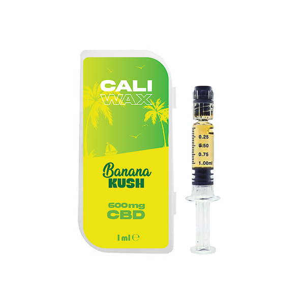 CALI Wax 600mg Full Spectrum CBD 1ml - Banana Kush