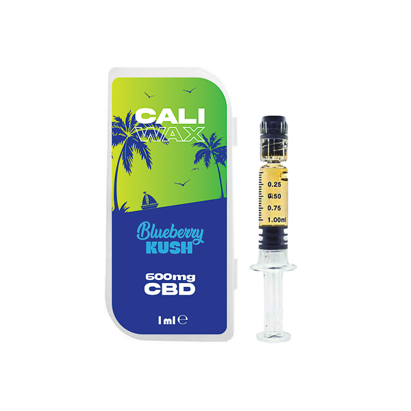 CALI Wax 600mg Full Spectrum CBD 1ml - Blueberry Kush