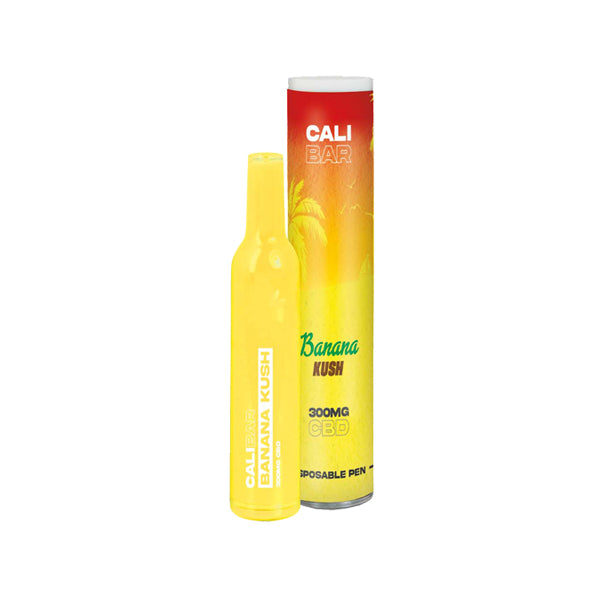 CALI BAR Original 300mg Full Spectrum CBD Vape Disposable - Terpene Flavoured - Banana Kush / X1