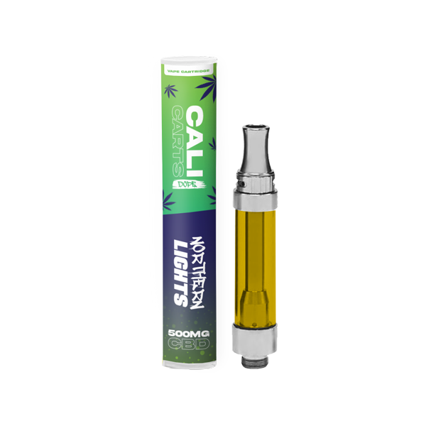 CALI CARTS DOPE 500mg CBD Vape Cartridges - Terpene Flavoured -Northern Lights