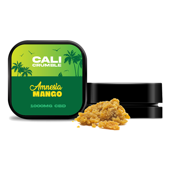 CALI CRUMBLE 90% Broad Spectrum CBD Crumble - 1g - Amnesia Mango