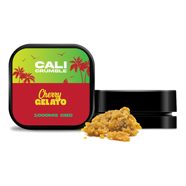 CALI CRUMBLE 90% Broad Spectrum CBD Crumble - 1g - Cherry Gelato