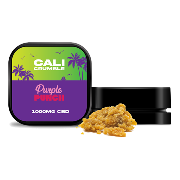 CALI CRUMBLE 90% Broad Spectrum CBD Crumble - 1g - Purple Punch