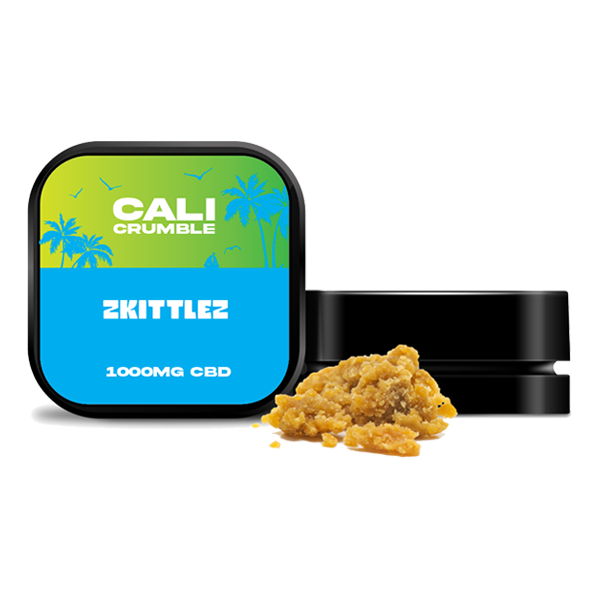 CALI CRUMBLE 90% Broad Spectrum CBD Crumble - 1g - Zkittlez