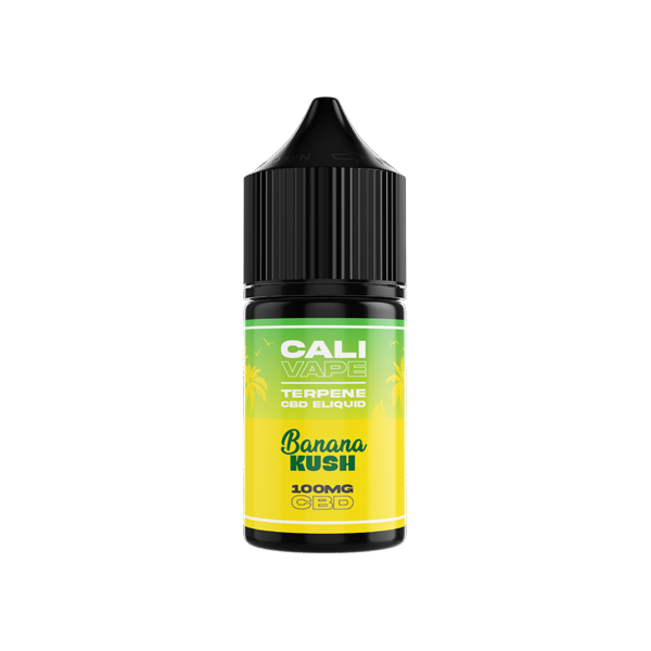 CALI VAPE 100mg Full Spectrum CBD E-liquid 10ml - Banana Kush