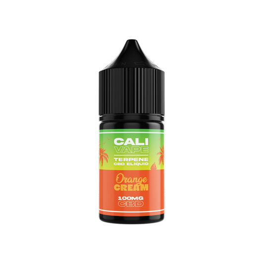 CALI VAPE 100mg Full Spectrum CBD E-liquid 10ml - Orange Cream