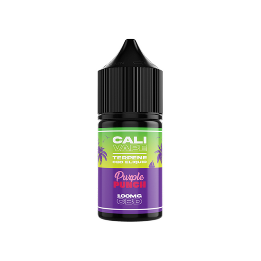 CALI VAPE 100mg Full Spectrum CBD E-liquid 10ml - Purple Punch