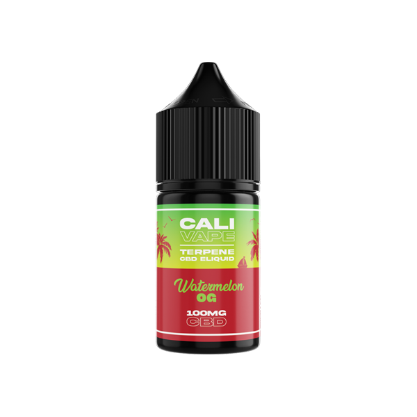 CALI VAPE 100mg Full Spectrum CBD E-liquid 10ml - Watermelon OG