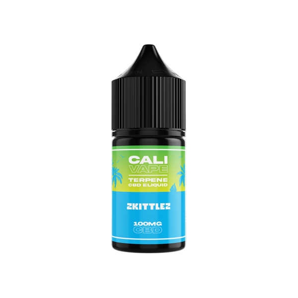 CALI VAPE 100mg Full Spectrum CBD E-liquid 10ml - Zkittlez