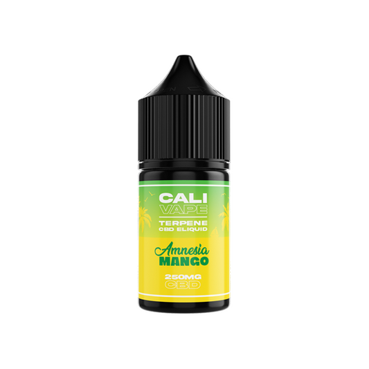 CALI VAPE 250mg Full Spectrum CBD E-liquid 10ml - Amnesia Mango