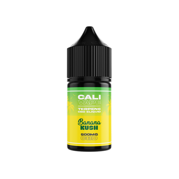 CALI VAPE 500mg Full Spectrum CBD E-liquid 10ml - Banana Kush