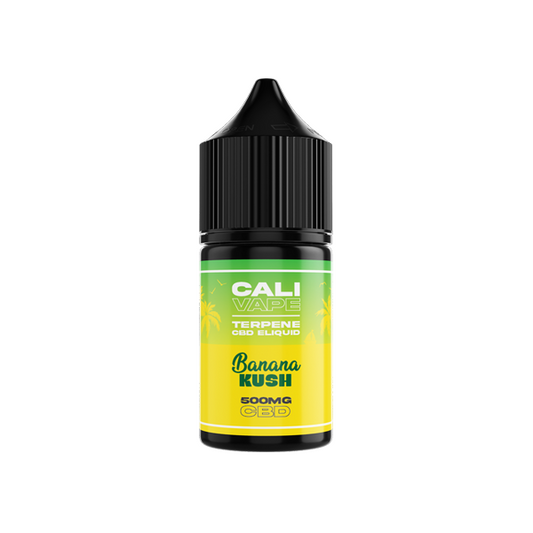 CALI VAPE 500mg Full Spectrum CBD E-liquid 10ml - Banana Kush