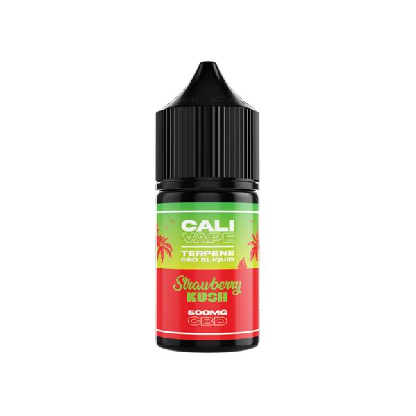 CALI VAPE 500mg Full Spectrum CBD E-liquid 10ml - Strawberry Kush