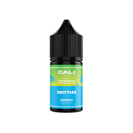 CALI VAPE 500mg Full Spectrum CBD E-liquid 10ml - Zkittlez