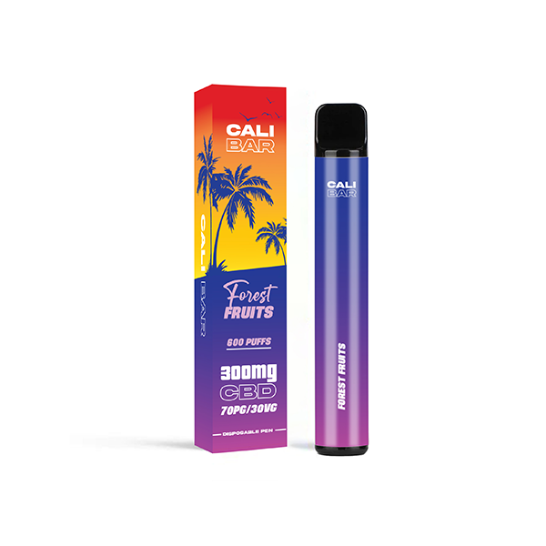 CALI BAR C600 300mg CBD Disposable Vape Device 600 Puffs - Forest Fruits