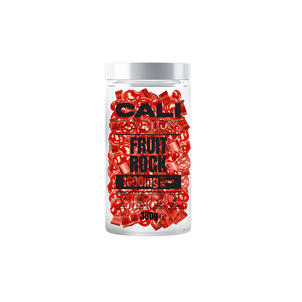 CALI CANDY 1600mg Full Spectrum CBD Vegan Sweets (Large) - Fruit Rock