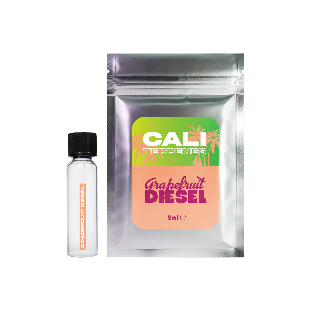 Cali Terpenes Premium USA Grown Terpene Extracts - 2ml - Grapefruit Diesel