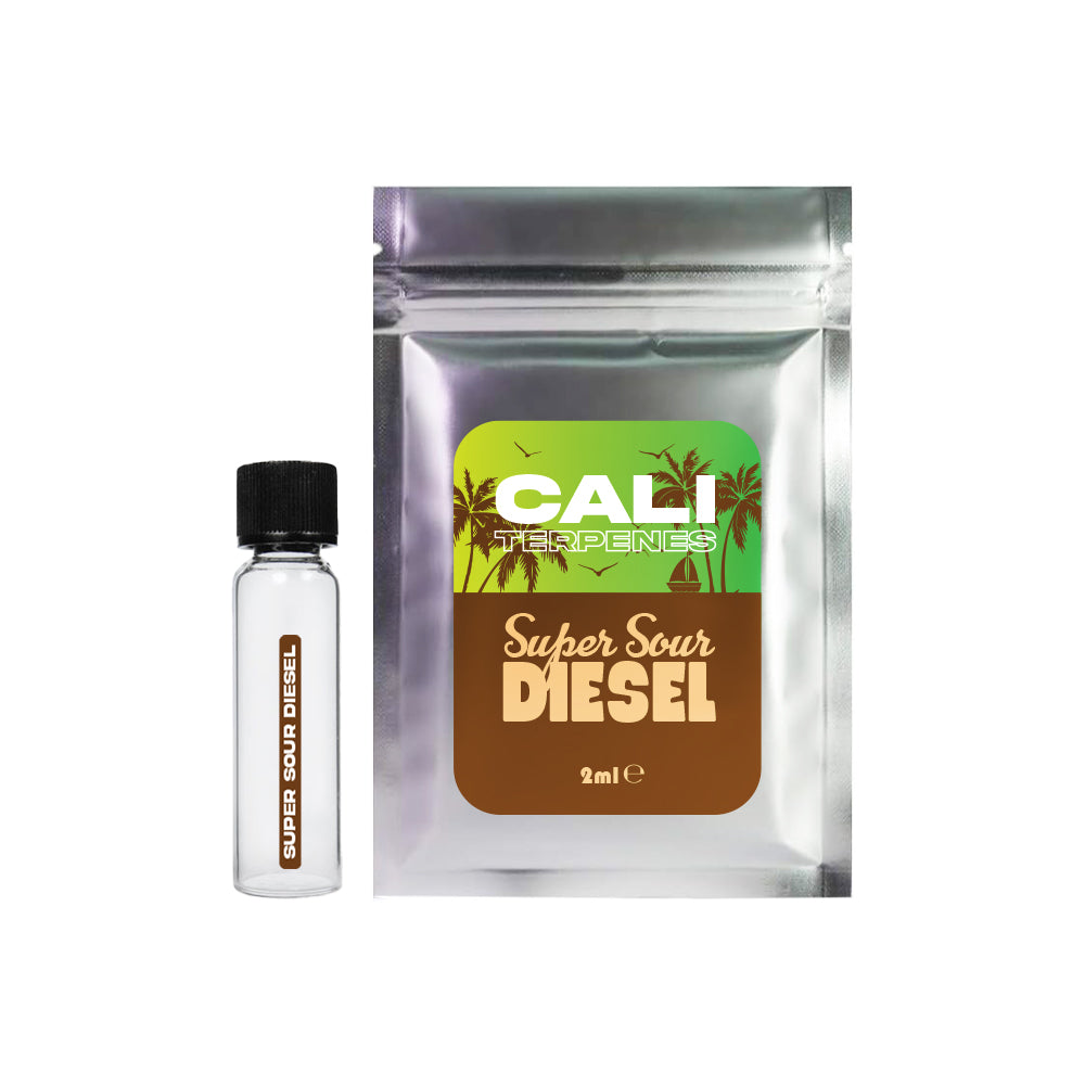 Cali Terpenes Premium USA Grown Terpene Extracts - 2ml - Super Sour Diesel